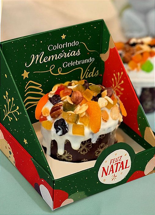 Mini Panetone Frutas Cristalizadas