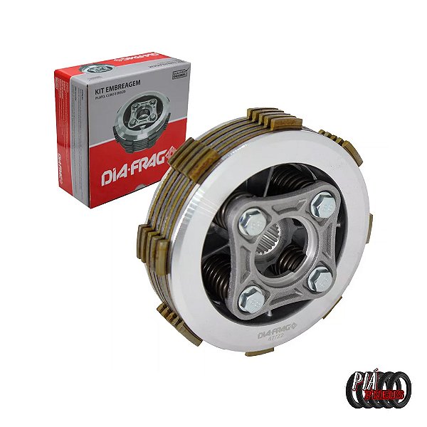 Kit Embreagem Completo Bros Cg 125 150 Fan Titan Diafrag