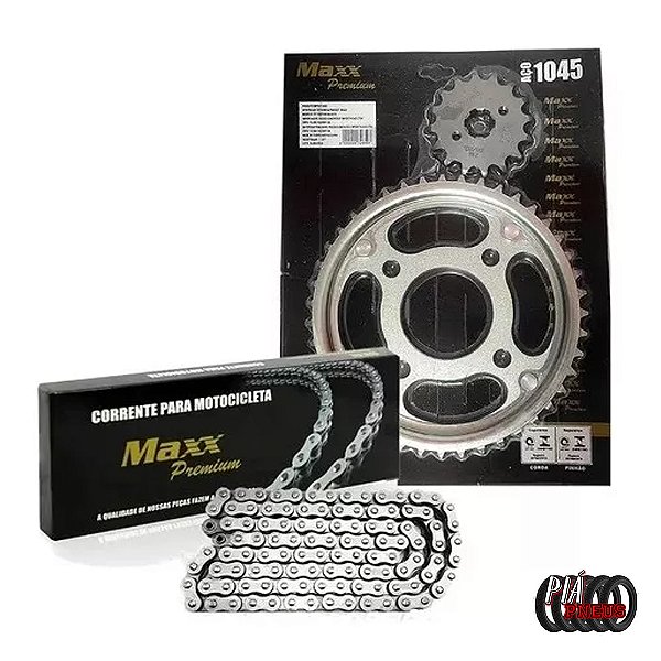 Kit Transmissão Relação Titan 160 COM Retentor Max