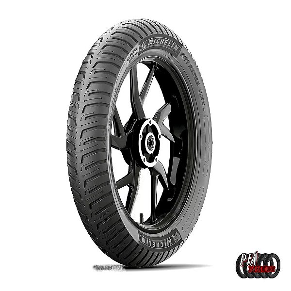Pneu traseiro para moto Michelin City Extra SEM CÂMERA de 100/90-18 S 62 x 1 unidade