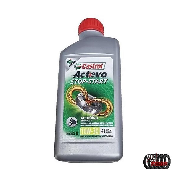 Óleo Castrol 10w30 4t Actevo Semi Sintético