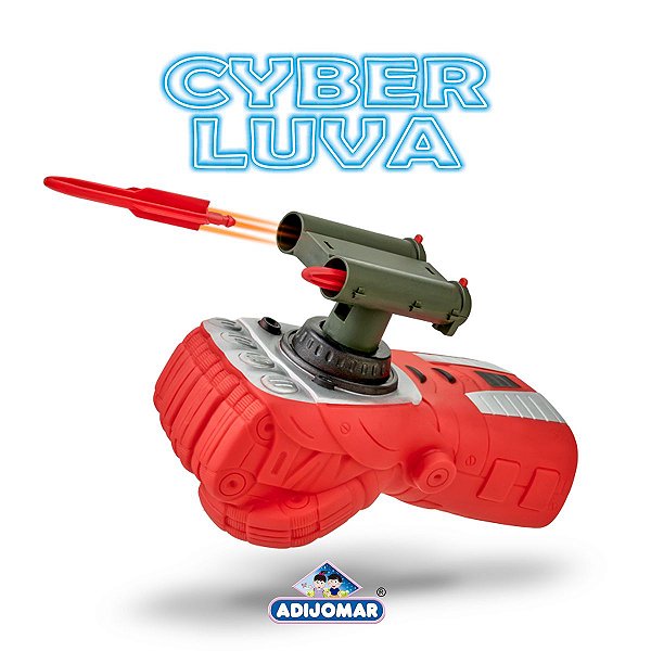 LUVA CYBER LANÇA MISSIL ADJOMAR