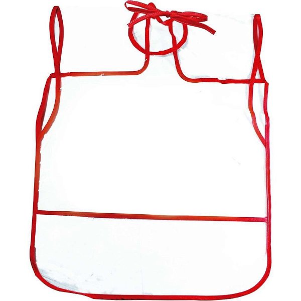 AVENTAL PLASTICO INFANTIL LISO KIT