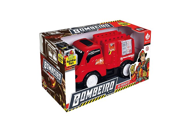 CAMINHAO BOMBEIRO SAMBA TOYS