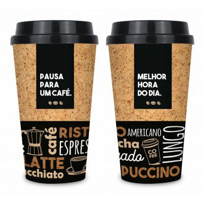 COPO BUCKS 550ML FRASES SOBRE CAFÉ SORTIDO