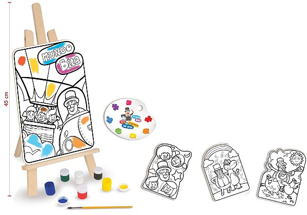 KIT DE PINTURA MUNDO BITA NIG