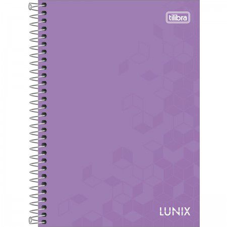CADERNO 1/4 LUNIX 80 FOLHAS TILIBRA