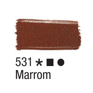 TINTA PARA TECIDO TECIDO FOSCA 37ML MARROM