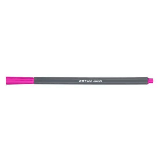 CANETINHA HIDRO FINE LINER 0.4MM ROSA NEON BRW