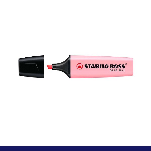 CANETA MARCA TEXTO STABILO BOSS 70/112 ROSA