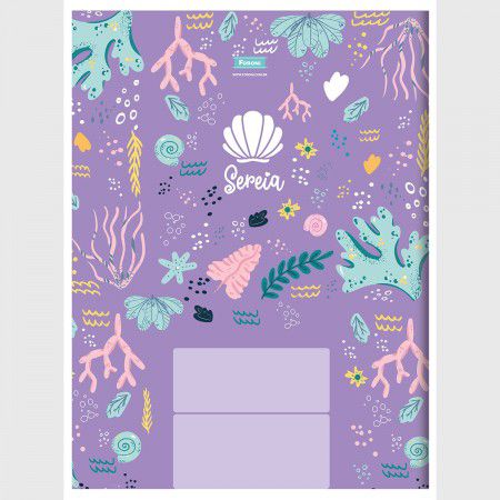 CADERNO BROCHURAO 80FLS SEREIAS FSC FORONI