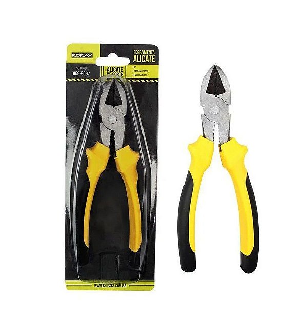 ALICATE 6" CORTE DIAGONAL VALUE SC-067D KOKAY