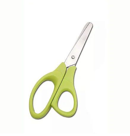 TESOURA EASY CUT 4 1/2" MUNDIAL SEM PONTA ESCOLAR