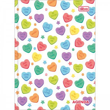 AGENDA COSTURADA PERMANENTE FEM. PEPPER TILIBRA