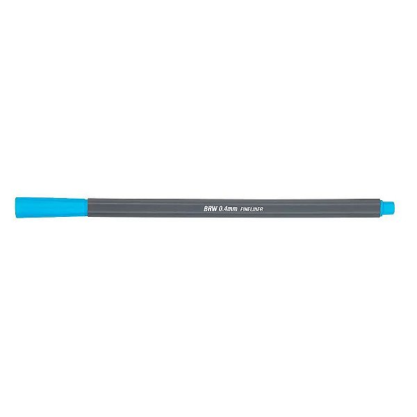CANETINHA HIDRO FINE LINER 0.4MM AZUL NEON BRW