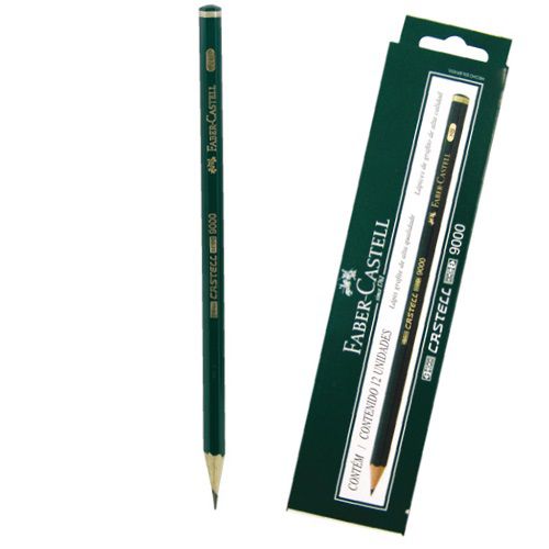 LAPIS TECNICO FABER-CASTELL 9000 2B UNIDADE