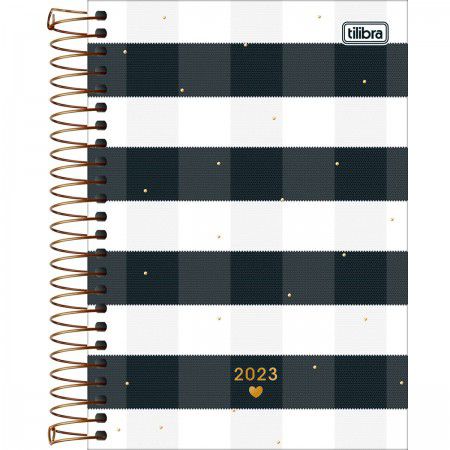 AGENDA ESPIRAL DIÁRIA 14 X 20 CM WEST VILLAGE 2023