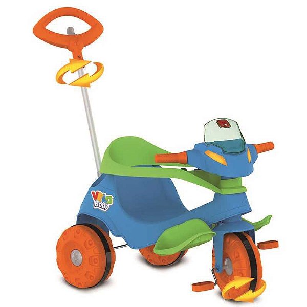 TRICICLO VELOBABY G2 PASSEIO PEDAL BANDEIRANTES