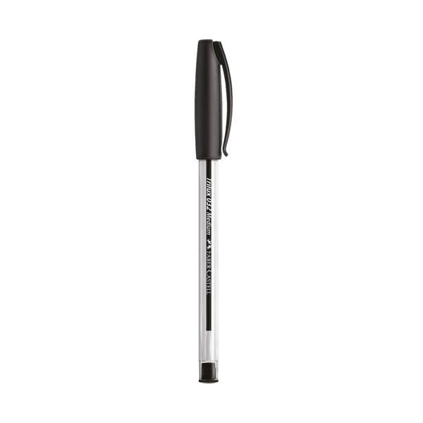CANETA ESFEROGRÁFICA PRETA FABER-CASTELL