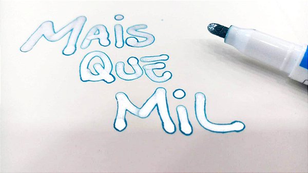 MARCADOR ARTÍSTICO OUTLINE ROSA TILIBRA