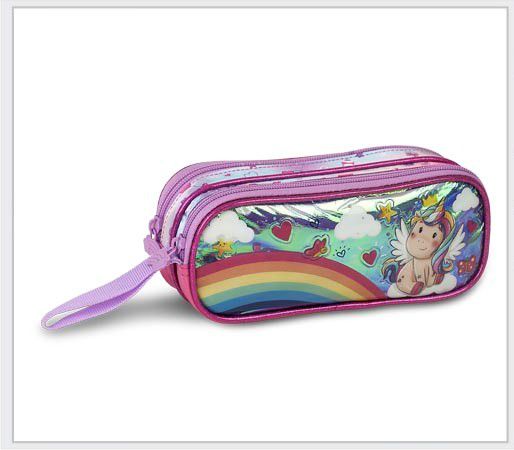 ESTOJO DUPLO UN23003F UNICORNIO 2866