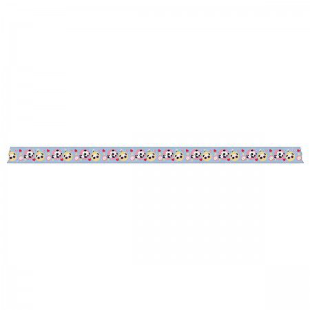 MINI FITA ADESIVA WASHI TAPE 12MMX3M PANDA BLISTER