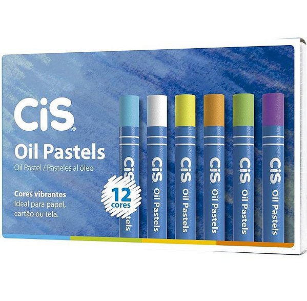 GIZ PASTEL OLEOSO 12CORES ESTOJO 58.6900 - SERTIC