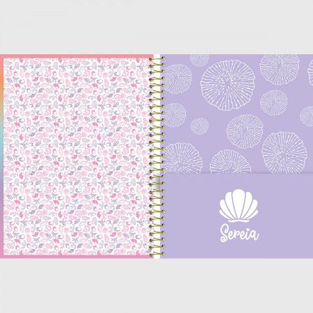 CADERNO COLLEGE 1 MATÉRIA 80FLS SEREIAS FSC