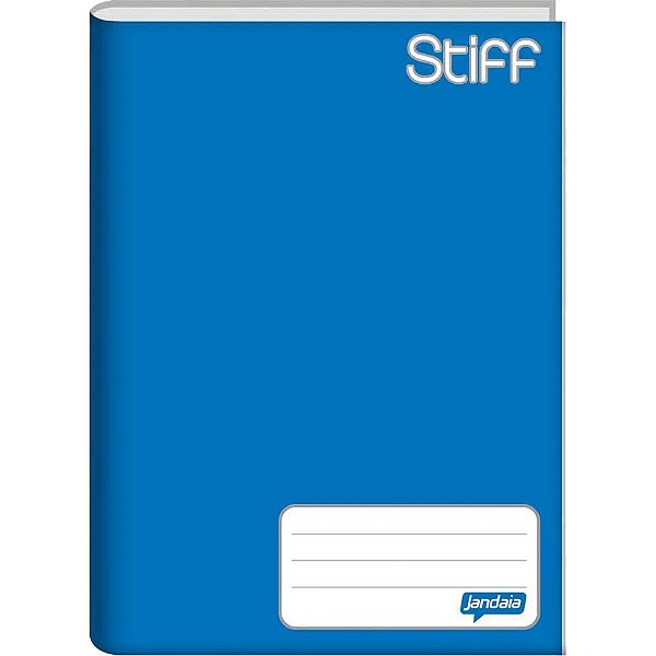 CADERNO BROCHURÃO 96 AZUL STIFF JANDAIA