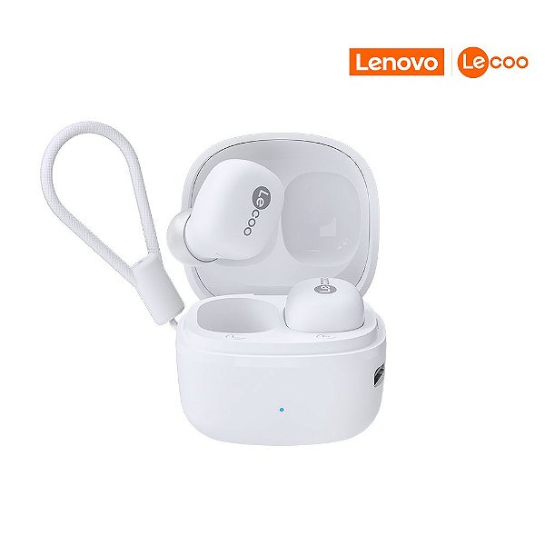FONE EW301 BT 5 TWS BRANCO LECOO LENOVO