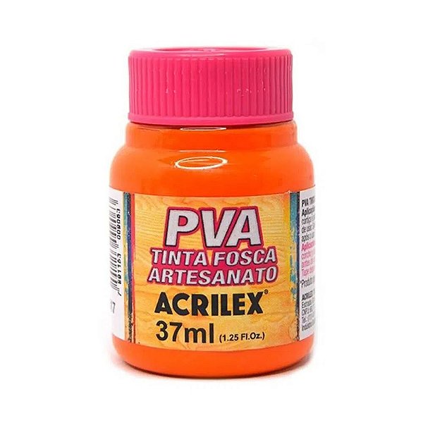 TINTA FOSCA ARTESANATO 37ML LARANJA ACRILEX