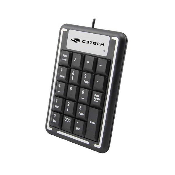 TECLADO NUMÉRICO USB KN-11BK C3TECH
