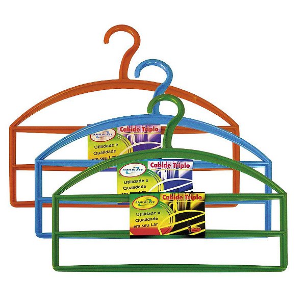 CABIDE TRIPLO PARA CALCA COLOR AMILPLAS
