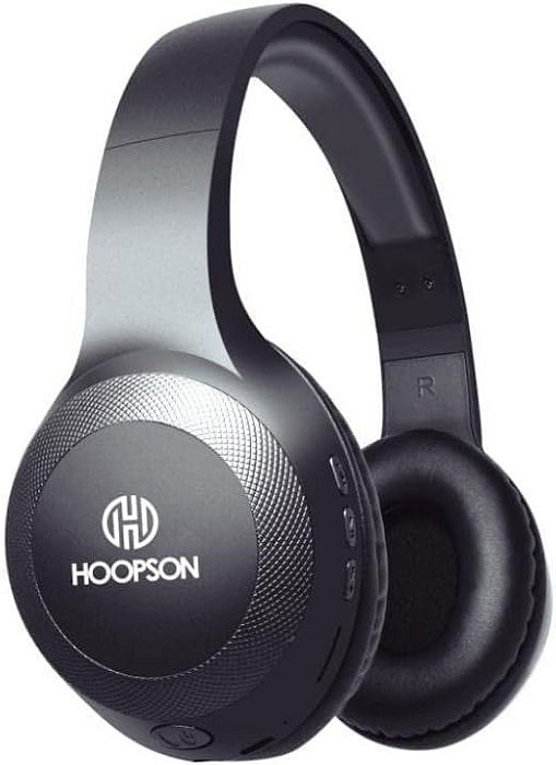 Fone de ouvido Headphone Hoopson Cinza F-401-CZ