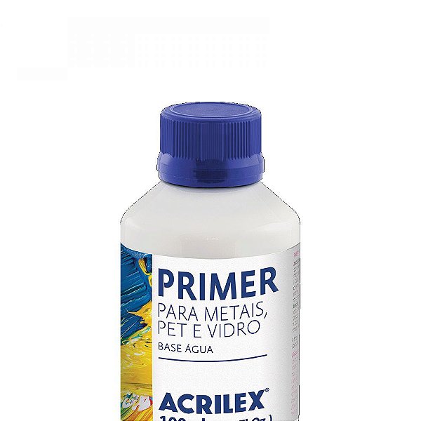 PRIMER PARA METAIS, PET E VIDRO 100ML BRANCO