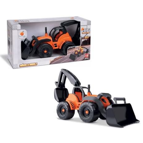 TRATOR BIG CONSTRUKTOR ORANGE TOYS