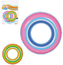 BOIA CIRULAR LISTRAS COLORS 90CM MENINA WELLMIX