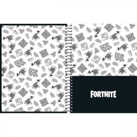 CADERNO 10X1 FORTINITE 200FLS FORONI