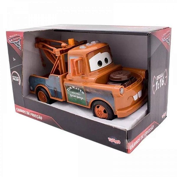 CARRINHO FRICCÇÃO CARROS 3 22CM GUINCHO TOYNG