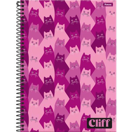 CADERNO 1 MATÉRIA CLIFF FEMININO FSC FORONI