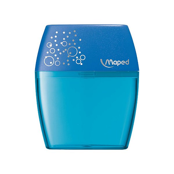 APONTADOR SHAKER 2 FUROS COM DEPOSITO AZUL MAPED