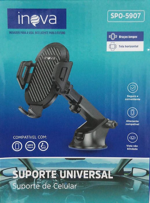 SUPORTE VEICULAR DE CELULAR H'MASTON CJ71