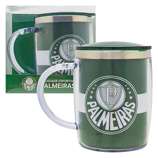CANECA TERMICA PALMEIRAS 450ML MILENO