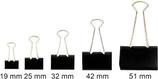 PRENDEDORES DE PAPEL BINDER 51MM PRETO CIS