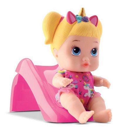 BONECA LITTLE DOLLS PLAYGROUND ESCORREGADOR DIVER
