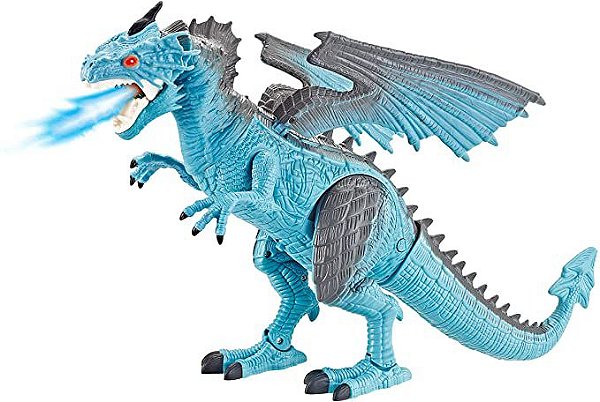 DRAGÃO DE GELO THORN SOPRO DE GELO POLIBRINQ