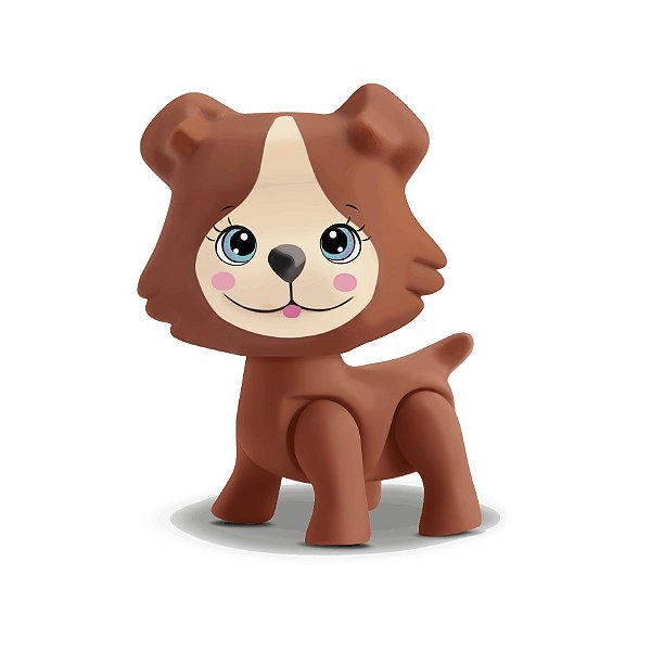 BONECOS MY PET ANIMAIS EM VINIL DIVERTOYS