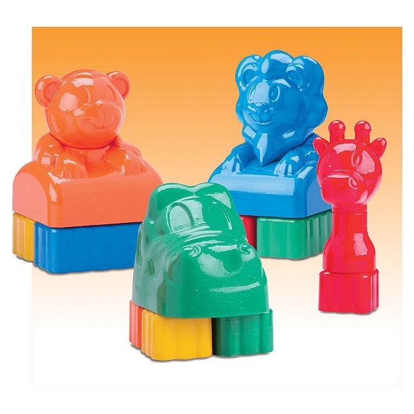 TRENZINHO ZOO ORANGE TOYS