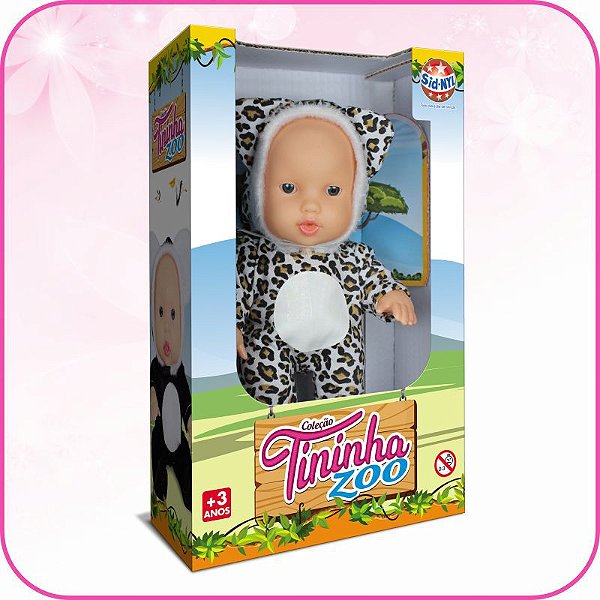BONECA COLECAO TININHA ZOO SID NYL