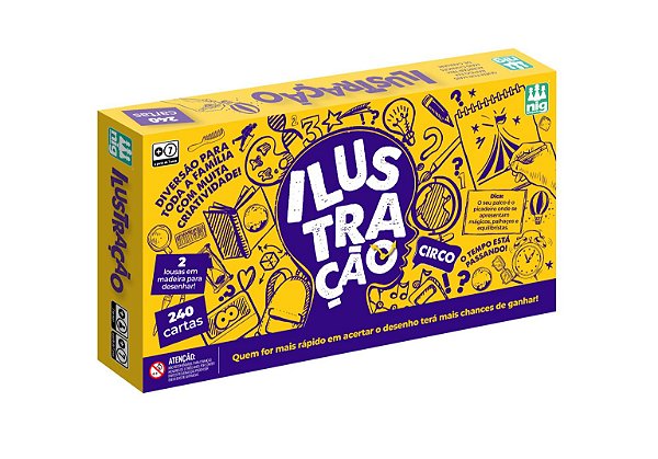 JOGO ILUSTRAÇÃO NIG BRINQUEDOS